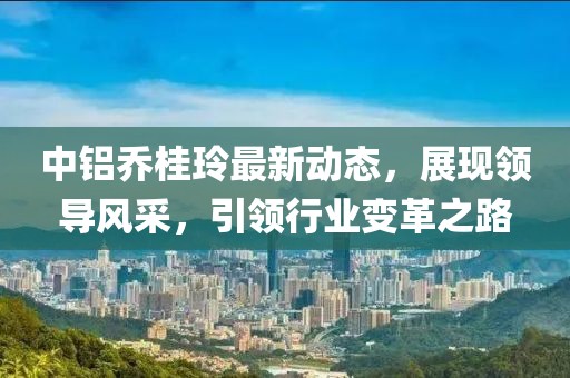 中铝乔桂玲最新动态，展现领导风采，引领行业变革之路