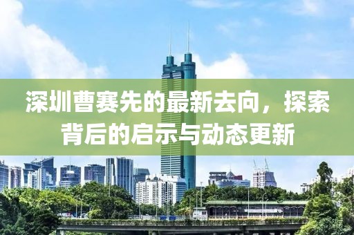 深圳曹赛先的最新去向，探索背后的启示与动态更新
