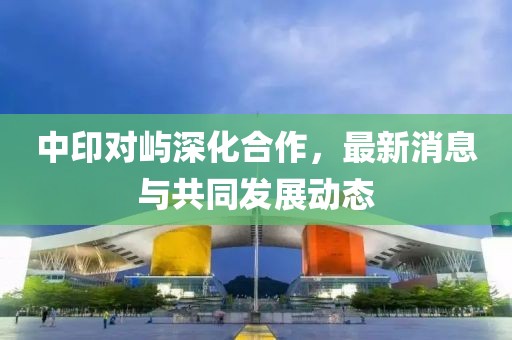 中印对屿深化合作，最新消息与共同发展动态