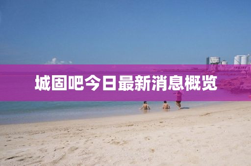 城固吧今日最新消息概览