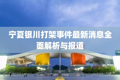 宁夏银川打架事件最新消息全面解析与报道
