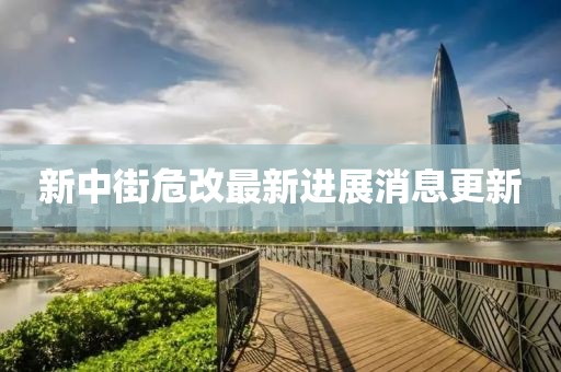 新中街危改最新进展消息更新