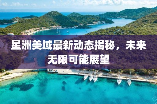 星洲美域最新动态揭秘，未来无限可能展望