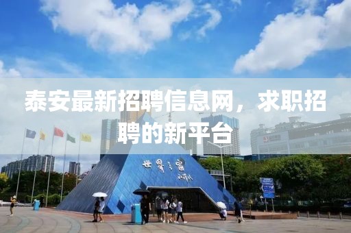 泰安最新招聘信息网，求职招聘的新平台