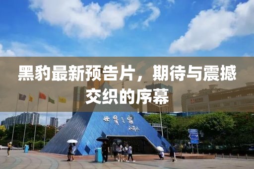 黑豹最新预告片，期待与震撼交织的序幕