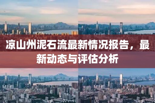 凉山州泥石流最新情况报告，最新动态与评估分析
