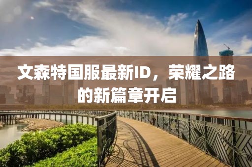文森特国服最新ID，荣耀之路的新篇章开启