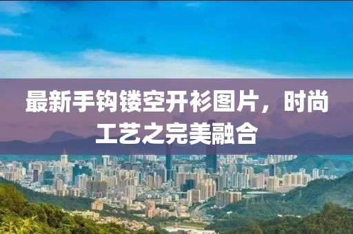 最新手钩镂空开衫图片，时尚工艺之完美融合