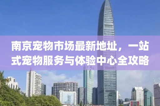南京宠物市场最新地址，一站式宠物服务与体验中心全攻略