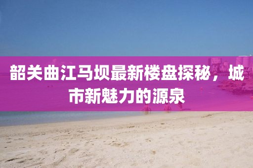 韶关曲江马坝最新楼盘探秘，城市新魅力的源泉
