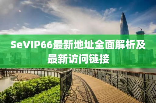 SeVIP66最新地址全面解析及最新访问链接