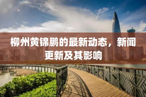 柳州黄锦鹏的最新动态，新闻更新及其影响
