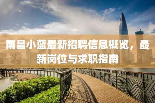 南昌小蓝最新招聘信息概览，最新岗位与求职指南