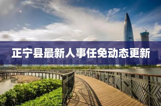 正宁县最新人事任免动态更新