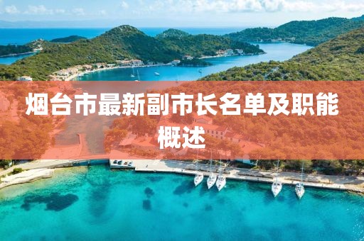 烟台市最新副市长名单及职能概述