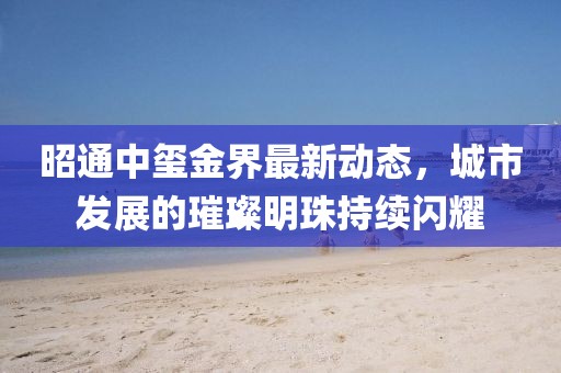 昭通中玺金界最新动态，城市发展的璀璨明珠持续闪耀