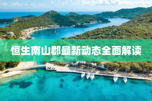 恒生南山郡最新动态全面解读