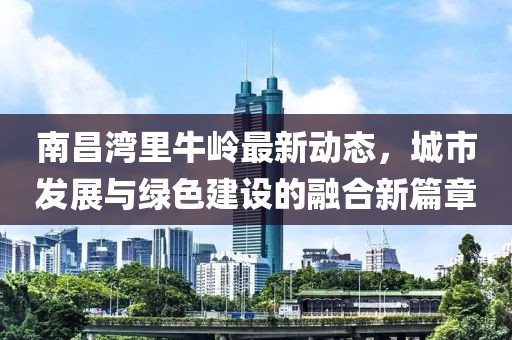 南昌湾里牛岭最新动态，城市发展与绿色建设的融合新篇章