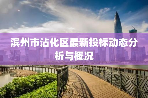 滨州市沾化区最新投标动态分析与概况