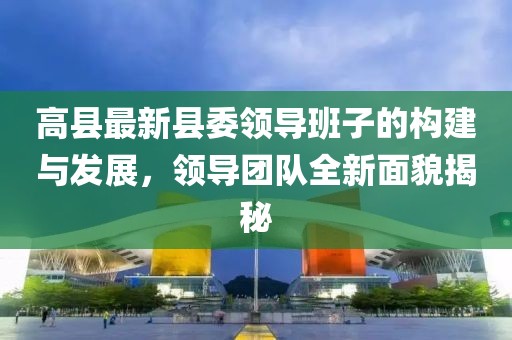 高县最新县委领导班子的构建与发展，领导团队全新面貌揭秘