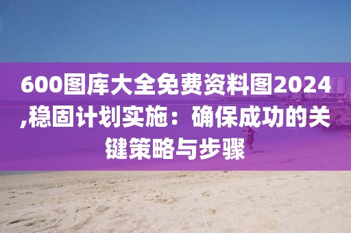 600图库大全免费资料图2024,稳固计划实施：确保成功的关键策略与步骤