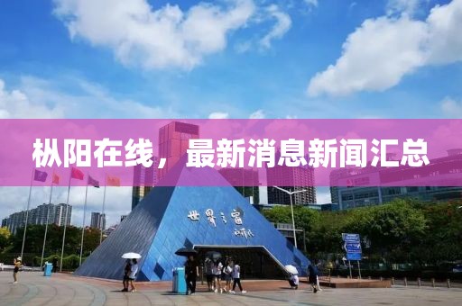 枞阳在线，最新消息新闻汇总