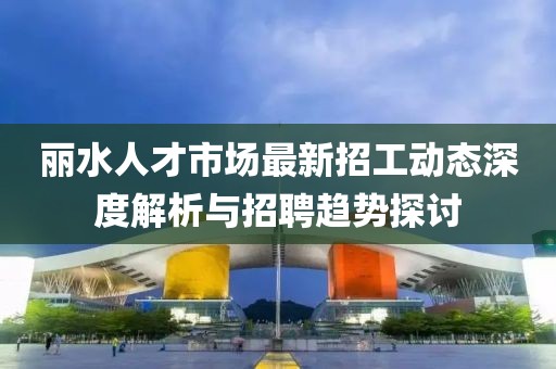 丽水人才市场最新招工动态深度解析与招聘趋势探讨