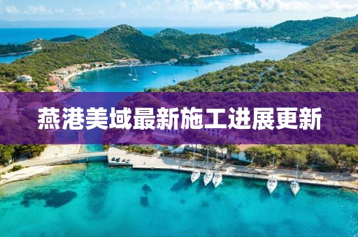 燕港美域最新施工进展更新