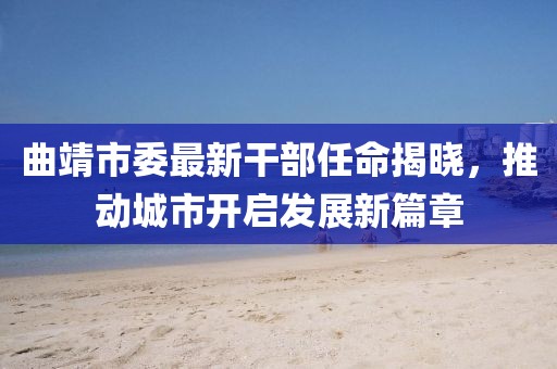 曲靖市委最新干部任命揭晓，推动城市开启发展新篇章