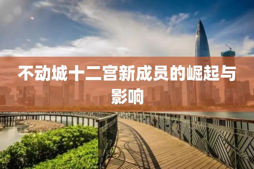 不动城十二宫新成员的崛起与影响