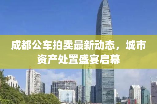 成都公车拍卖最新动态，城市资产处置盛宴启幕