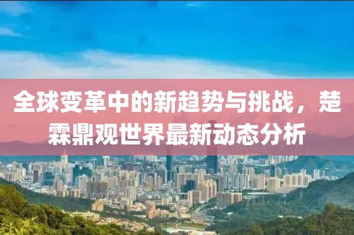 全球变革中的新趋势与挑战，楚霖鼎观世界最新动态分析