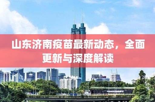 山东济南疫苗最新动态，全面更新与深度解读