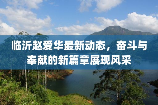 临沂赵爱华最新动态，奋斗与奉献的新篇章展现风采