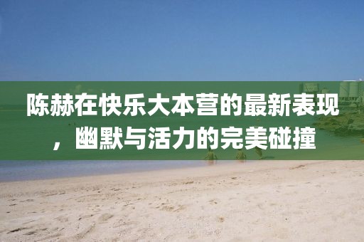 陈赫在快乐大本营的最新表现，幽默与活力的完美碰撞