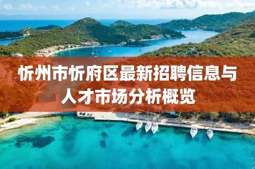 忻州市忻府区最新招聘信息与人才市场分析概览