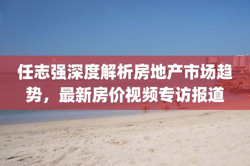 任志强深度解析房地产市场趋势，最新房价视频专访报道