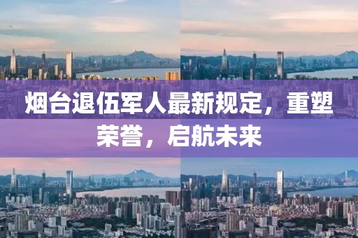 烟台退伍军人最新规定，重塑荣誉，启航未来