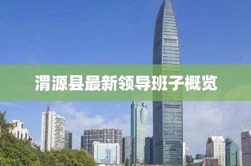 渭源县最新领导班子概览