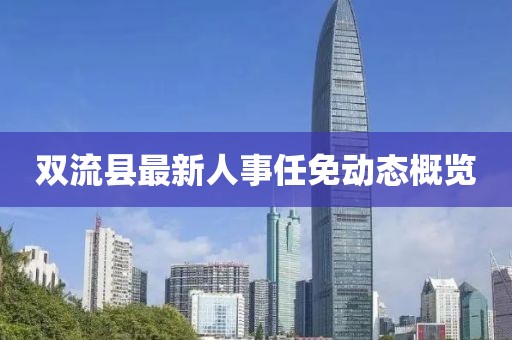 双流县最新人事任免动态概览