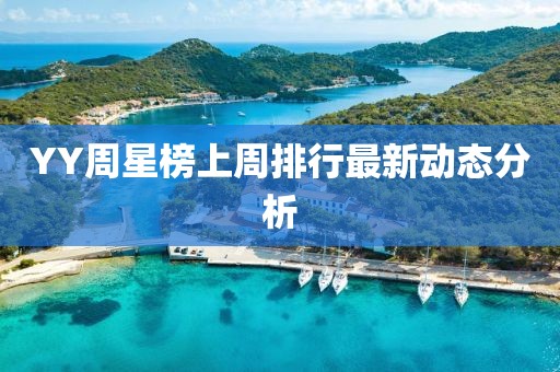 YY周星榜上周排行最新动态分析