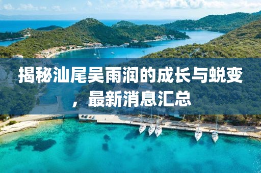揭秘汕尾吴雨润的成长与蜕变，最新消息汇总