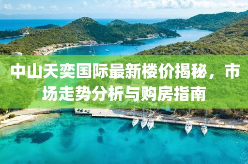 中山天奕国际最新楼价揭秘，市场走势分析与购房指南