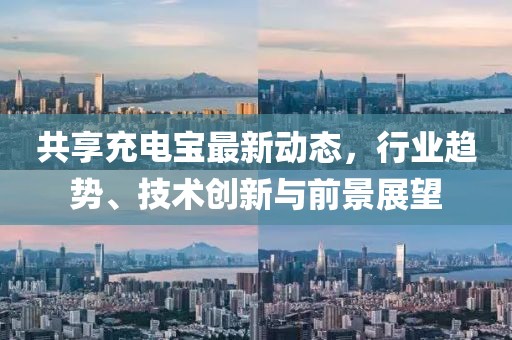 共享充电宝最新动态，行业趋势、技术创新与前景展望