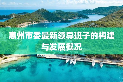 惠州市委最新领导班子的构建与发展概况