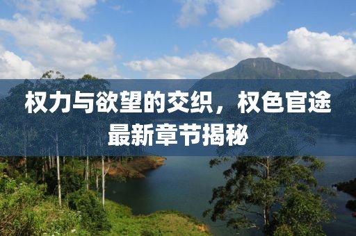 权力与欲望的交织，权色官途最新章节揭秘