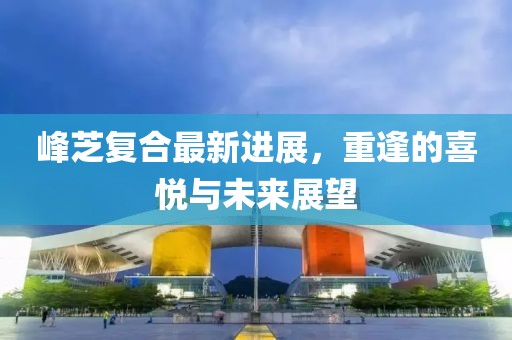 峰芝复合最新进展，重逢的喜悦与未来展望