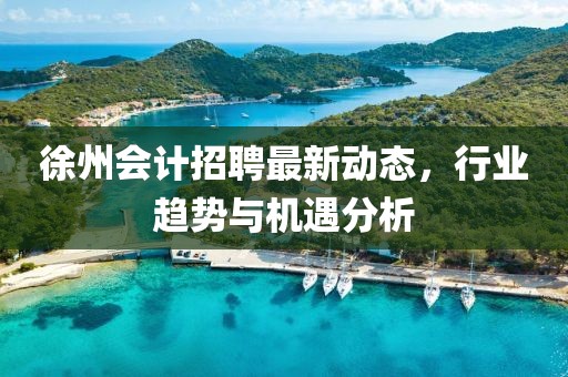 徐州会计招聘最新动态，行业趋势与机遇分析
