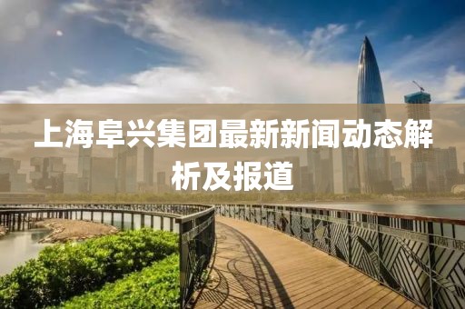 上海阜兴集团最新新闻动态解析及报道