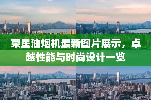 荣星油烟机最新图片展示，卓越性能与时尚设计一览